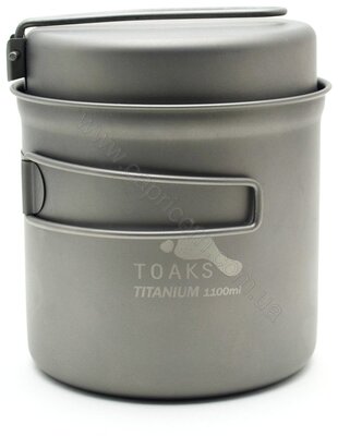 Котелок Toaks Titanium Pot 1100 ml with Pan