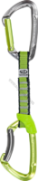 Відтяжка з карабінами Climbing Technology Lime Set NY with grey / green sling 12 cm