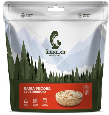 IDLO Каша рисовая со свининой