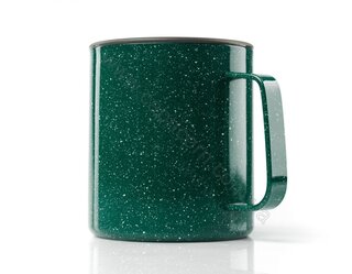 Термокружка GSI Outdoors Glacier Stainless Camp Cup Green 0.445 л