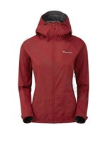 Куртка мембранная Montane женская Jacket Tibetian red