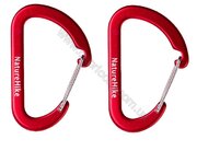Карабін Naturehike CAMPING ACCESSORIES NH15A002-H Red