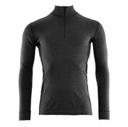 Термобілизна блуза Aclima WarmWool 200 Mock Neck Men Marengo/Jet Black