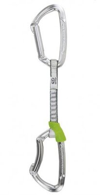 Відтяжка з карабінами Climbing Technology Lime Set DY 12 см 2E661DTCOP Silver