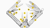 Мультитул Leatherman Rebar Black, чнхол Molle