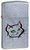 Зажигалка Zippo 24338 KITTEN SLIM STREET CHROME Slim