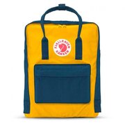 Рюкзак городской Fjallraven Kanken Navy - Warm_yellow 23510.560-141