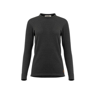 Термобілизна блуза Aclima жіноча WoolTerry 220 Crew Neck W's L (INT) Jet Black