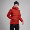 Куртка пухова Montane жіноча Resolve XT Hoodie Saffron red Saffron red S (INT)