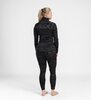 Термобілизна кальсони Aclima жіночі WarmWool Longs High Waist Black Motion Black motion M (INT)