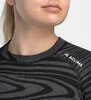 Термобілизна блуза Aclima жіноча WarmWool Crew Neck W's Black Motion M (INT) Black motion