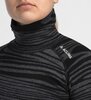 Термобілизна блуза Aclima жіноча WarmWool Roll Neck W's Black Motion