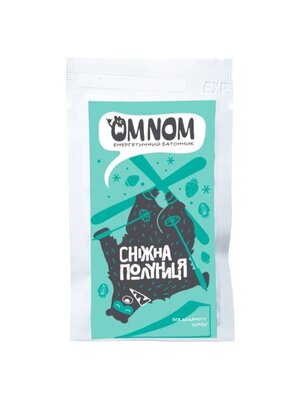 Батончик энергетический IDLO OM-HOM Сніжна полуниця