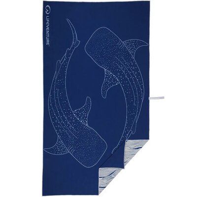 Полотенце Lifeventure Soft Fibre Printed Giant Whale shark