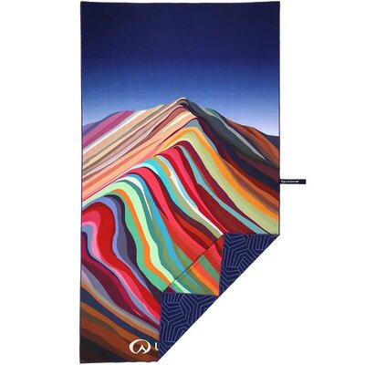 Полотенце Lifeventure Soft Fibre Printed Giant Rainbow mountain