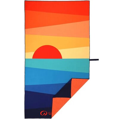Полотенце Lifeventure Soft Fibre Printed Giant Sunset