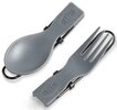 Набір столових приладів GSI Outdoors Tekk Folding Cutlery Set Green
