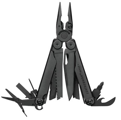 Мультитул Leatherman Wave Plus Black нейлоновий чохол,Molle